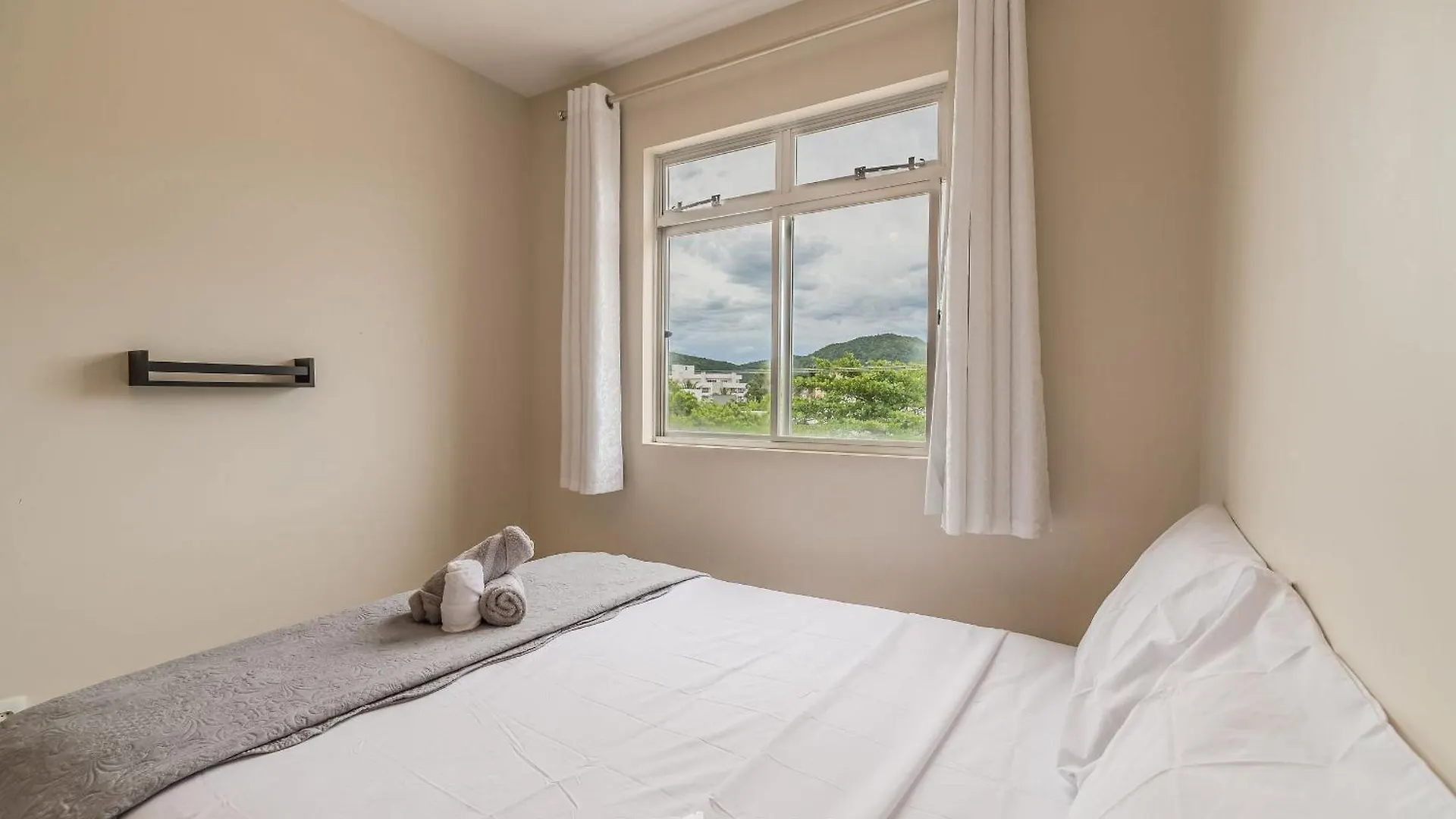 Florianópolis Apartamento C/ Churrasqueira 450M Da Praia Rci0201 דירה